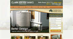 Desktop Screenshot of clarktanks.com.au